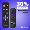 EZclicker Roku TV Remote | Big Button TV Remote Control