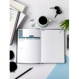 Lamare Book Journal - Reading Journals For Book Lovers - 2024 Reading Journal - 80 Book Journal Reading Log For Book Lovers Gifts For Women & Men - Book Review Journal - Organized Book Tracker Journal