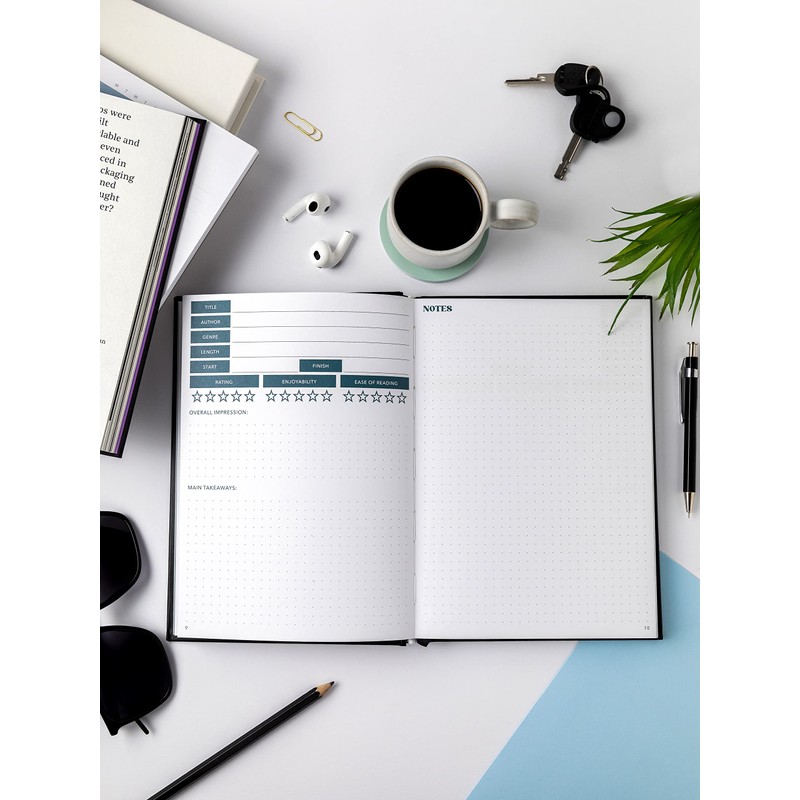 Lamare Book Journal - Reading Journals For Book Lovers -