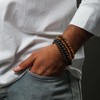 RANKEEF Mens Beaded Bracelets Lightweight 6mm/8mm Natural Stone Bracelet for