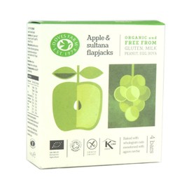 (Pack Of 10) - Organic Free From Apple & Sultana Flapjack | DOVES FARM