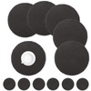wiipara Round Woven Placemats Set of 6, 34 cm Kitchen
