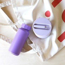 Design Letters Thermal Container for Food | Adult Lunch Box | Thermal Box for Food | Double-Walled Insulated Lunch Box | Thermal Container Food BPA Free | Thermal Bowl for To Go, Warm Food | 530 ml