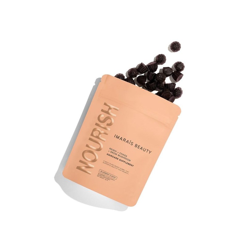 Imarais Grow Haircare Gummies, Vegan, 60 Gummies (Pack of 1)