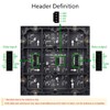 64x64 4096 Pixels RGB Full-Color LED Matrix Panel 2.5mm Pitch,