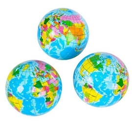 3 X 3" Squeeze Globe (1 DOZEN) - BULK