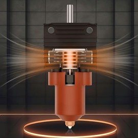 Heating Block Ceramic Hotend Upgrade Kit for K1, K1 Maximum, K1C, 3D Printers Ceramic Heating Block, Hotend Heating Block Kit, Supports 320°C High Temperature, 600mm/s High Speed