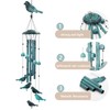 Askhald Bird Wind Chimes for Outside Windchimes Outdoors with 6