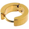 From Da Factory Simple Hoop Earrings, Stainless Steel, No Gemstone