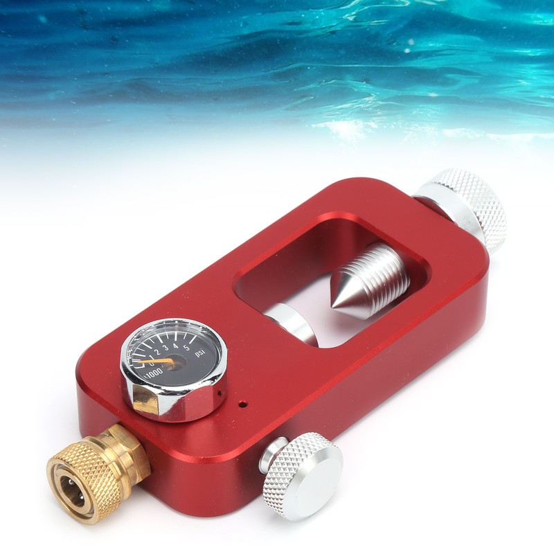 DIDEEP Scuba Adapter for Diving Equipment Large Bottle to Small