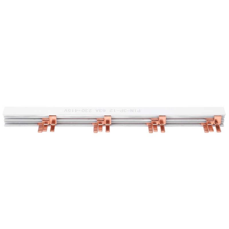 PIN TYPE Copper Busbar 3P 12 Way 63А PVC Good