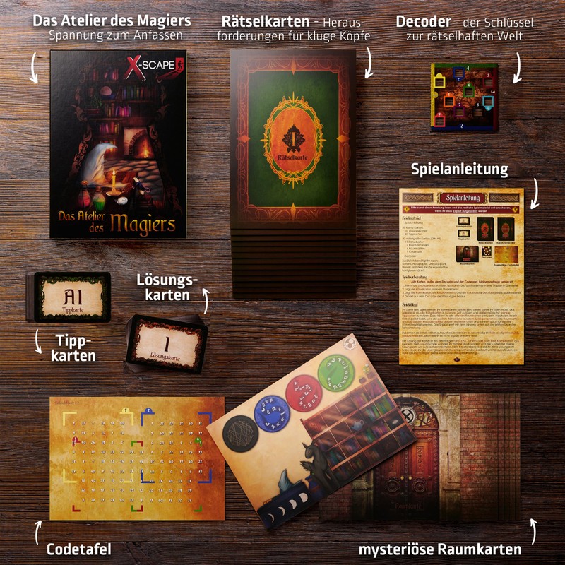 X-SCAPE - The Atelier of Magicians - escape room game
