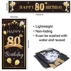 PAKBOOM Happy 10th Birthday Door Cover Porch Banner Sign Set