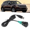 Stereo USB Cable Adapter Switch Button for CD Player Radio