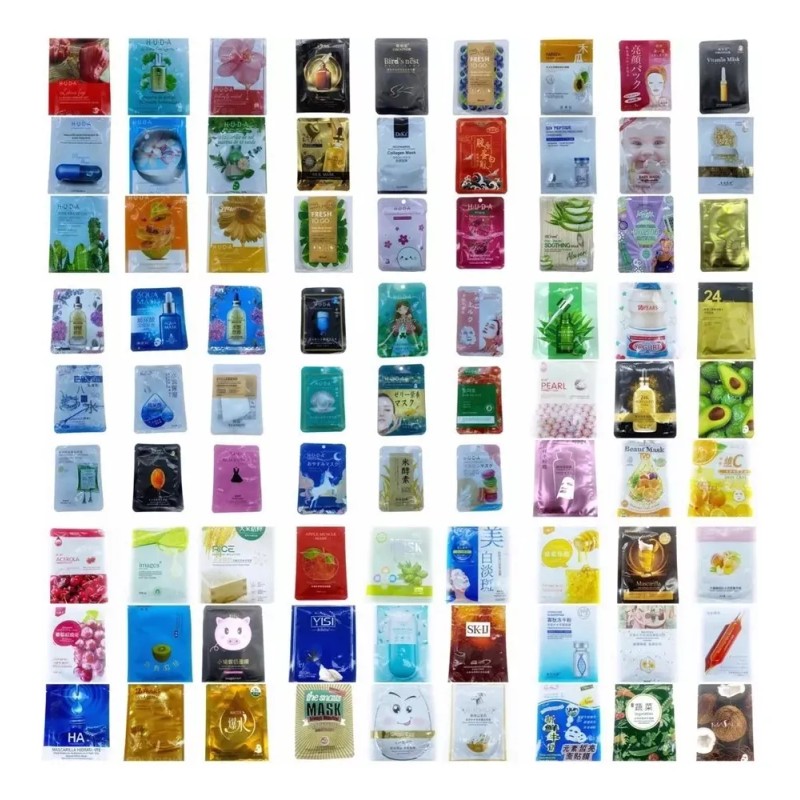 Lote De 30 Mascarillas Surtidas Coreanas Hidratantes Facial