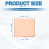 PATIKIL Copper Heatsink Pad Shims, 24 Pcs 20x20x1mm Copper Pad