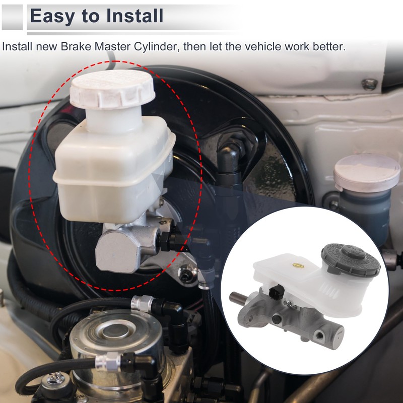 X AUTOHAUX Brake Master Cylinder for Honda CR-V 2002-2004 Durable