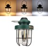 Retro LED Camping Lantern Portable Multifunctional Rechargeable Tent Light for
