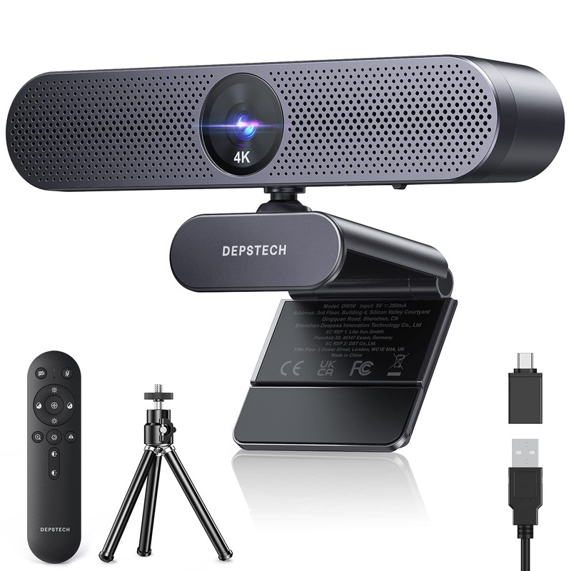DEPSTECH Webcam 4K