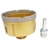 Antengdatool 3 Inch Dry/Wet Diamond Hole Saw for Angle Grinder