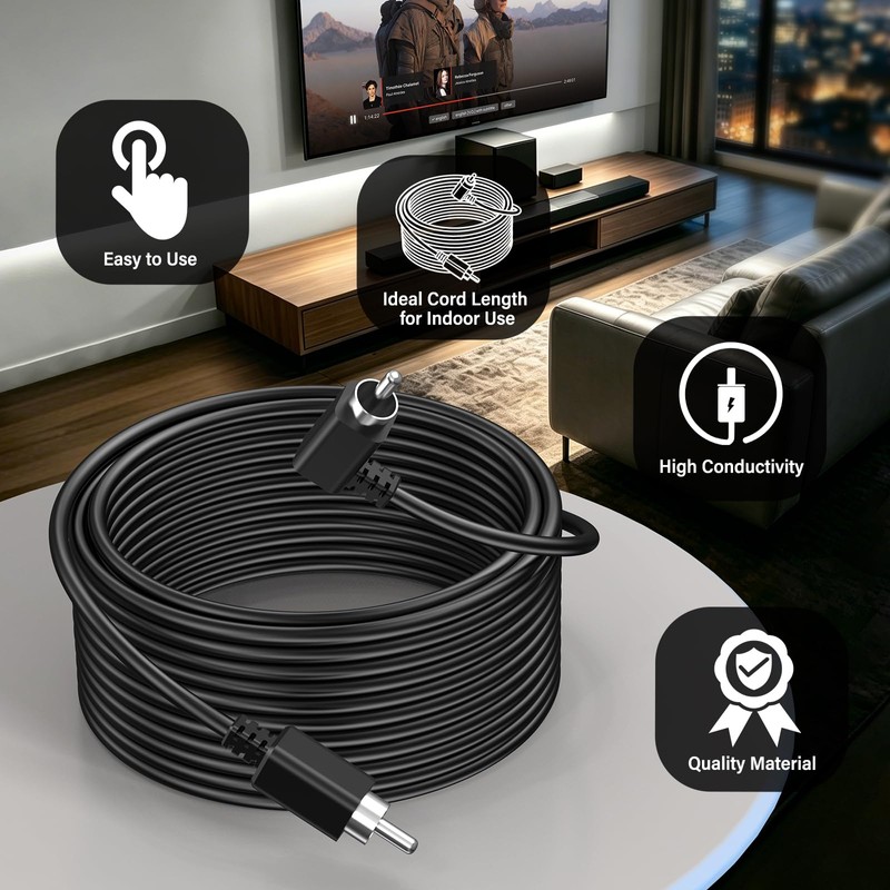 2Pcs Satellite Speaker Cable Replacement Compatible with Vizio Speaker