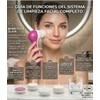 Cepillo Limpiador Facial 5 en 1 Eléctrico Rosa MS FASHION