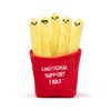 Emotional Support Fries by Relatable, Cuddly Stuffed Animals and Toys,