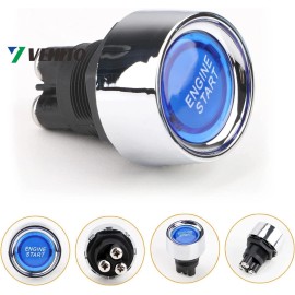 auto-part-racing-zoon 12V,Start Switch DC 50a,Starter Ignition Switches ON-Off Momentary Switch,Blue