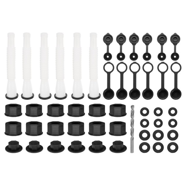 HARFINGTON 6set Gas Can Spout Replacement, Gas Can Nozzle Flexible