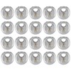 SEDORTI 20-Pack Discus Padlocks Keyed Alike, 2-3/4 inch Wide, Stainless