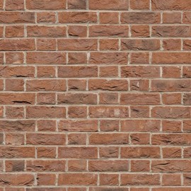 Melody Jane Dollhouse Embossed Wethered Stone Flemish Bond Outdoor DIY Card Leaf