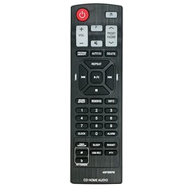 AKB73655792 Replacement Remote Control Commander fit for LG Mini Hi-Fi Audio System OM4560 OM4560FB OM7560