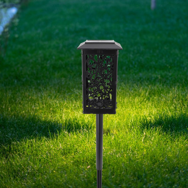 Solar Pathway Lights Outdoor Waterproof Auto On Off Garden Stake