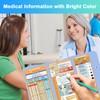 Cooperwin Nursing Clipboard Foldable Aluminum, 3 Layers Foldable with Edition