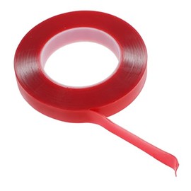 Cinta Adhesiva Acrílica Transparente de Doble Cara para Montaje en Interiores y Hogar, Resistente Rastro, Cinta Ancha de Alta Adherencia
