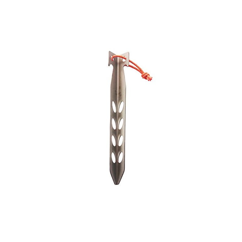 SUB ZERO Strong Lightweight Hard Ground Titanium V Shaped Camping