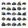 T TAKONE Monster Truck Stickers, 50 Pieces Vinyl Fire Brigade