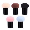 WOONEKY 5pcs Mushroom Shape Makeup Powder Puff Face Powder Applicator