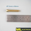 WK Electrical - Concrete Screws with Torx Bits – Zinc-Plated