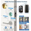 Veise Fingerprint Door Lock, Keyless Entry, Auto Lock, Electronic Keypad