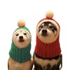 Pet Dog Halloween Balaclava Style Hat - ChrisLF2503 Free Size/L Red 3ea