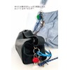Macaroni Edge Bag Charm Heart Padlock Strap Keychain Key Loss