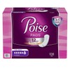 Poise Ultimate Absorbency Incontinence Pads - White, Pack of 108, L