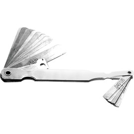Performance Tool W84602 10-Piece Tappet and Ignition Blade Feeler Gauge Set with SAE and Metric Sizes
