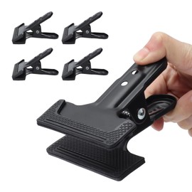 4pcs Woodworking A Clip Heavy Duty Metal Wide Mouth Spring Clamps Bag Clips for Photography Backdrops