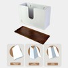eBun Bamboo Trifold Paper Towel Dispenser – Wall Mounted or