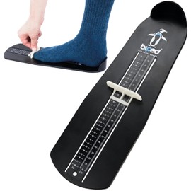 biped Fußmessgerät für Kinder und Erwachsene - Inklusive cm Skala - Messgerät für Schuhe in EU-Größen von 15 bis 48 - Schuhgrößenmesser Kinder, Damen und Herren z2933