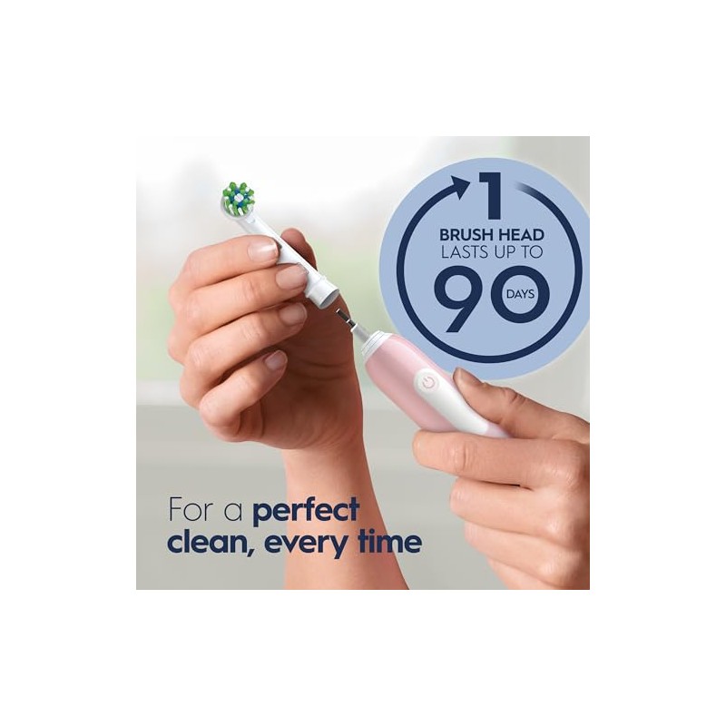 Oral-B Pro 1000 Rechargeable Electric Toothbrush, Pink