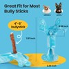 HGB Bully Stick Holder, Upgraded Nylon Dog Chew Holder for