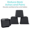 Vive Bed Risers Heavy Duty (4 Pack - 3 Inch)